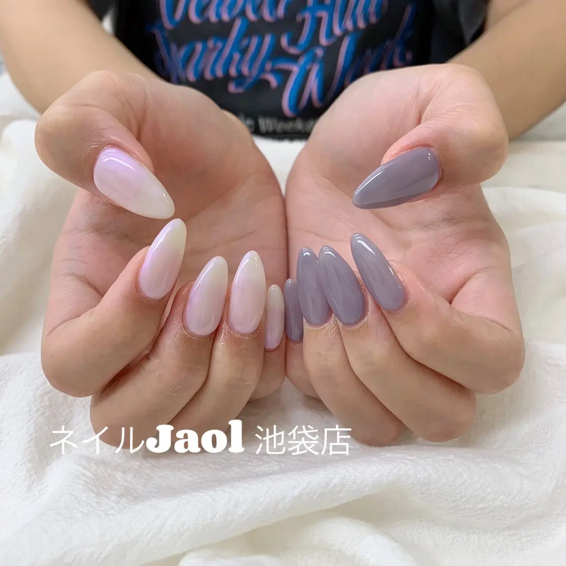 ロング ハンドネイル ネイルJaol 池袋のネイルデザイン