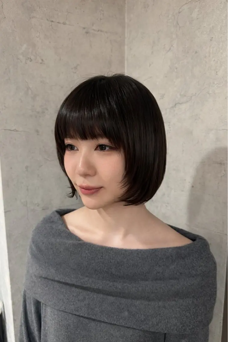 《🌟レディースカット✂️》レイヤー/ボブ/ワンレンカット/毛量調整(🧼シャンプーブロー付き🫧ヘッドスパ付きの写真