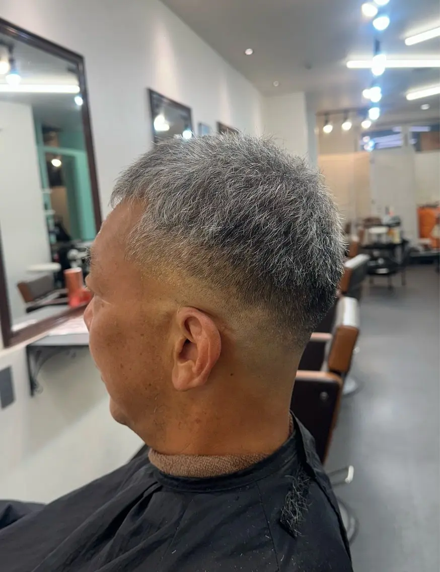 メンズ フェードカット スキンフェード 刈り上げ MOMO 💕💕のヘアスタイル