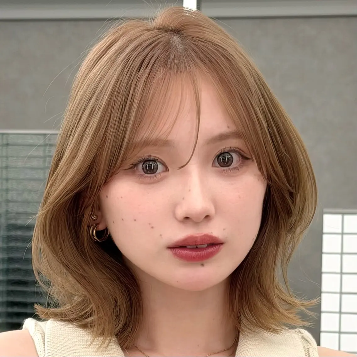 【新規限定】前髪カット+透明感カラーの写真