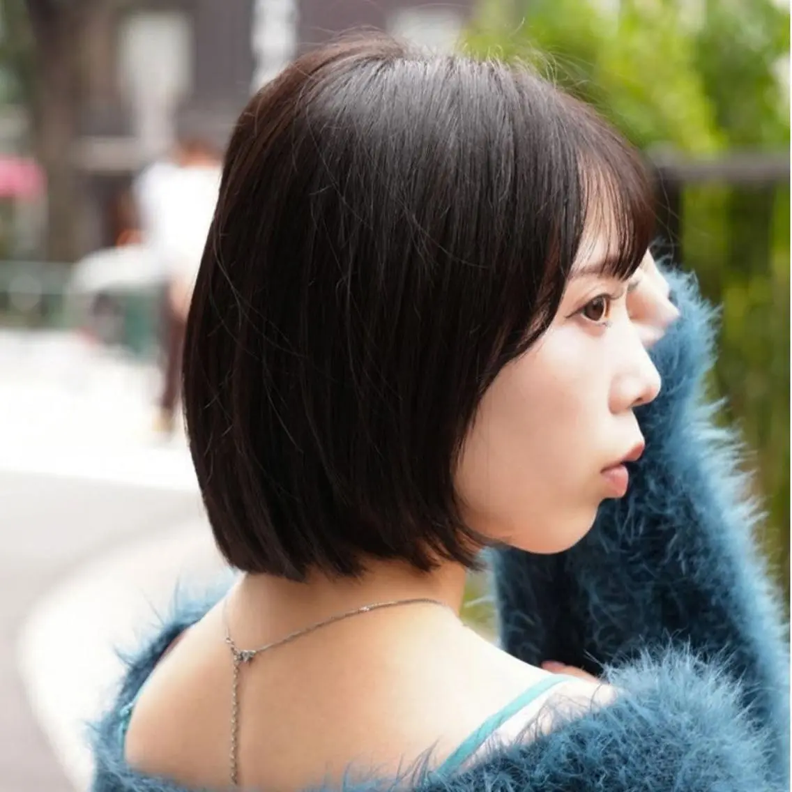 ショート カラー ショートボブ ブラウンカラー 透明感カラー ダークブラウン ボブ カット ヘアカラー Endearing 銀座/レイヤーカットのヘアスタイル