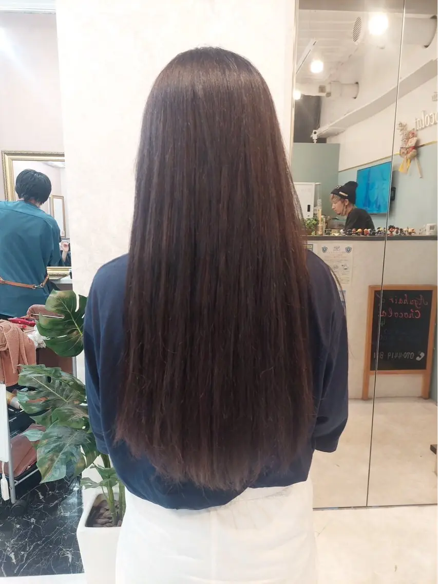 ロング Agu hair 浅原 心のヘアスタイル