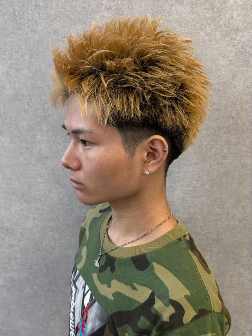 ショート ショートヘア カット 根本 陽斗のヘアスタイル
