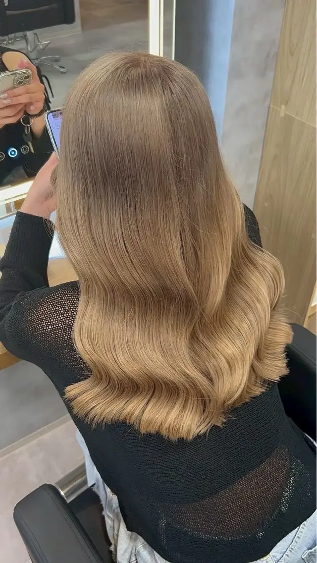 セミロング カラー ヘアアレンジ ヘアカラー 札幌透明感カラー/ 🎀‪ユウトのヘアスタイル