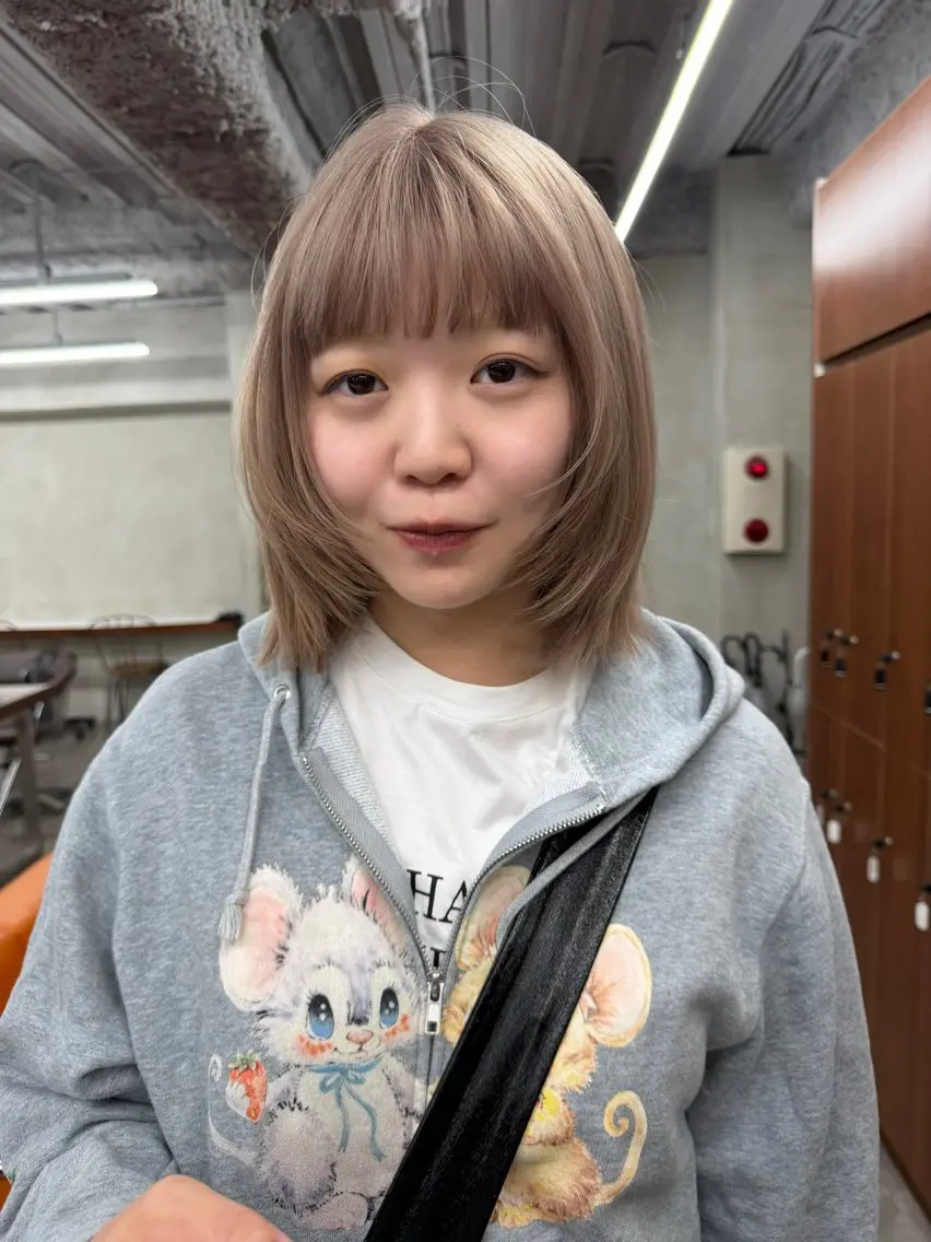 【ご新規様限定✨️】ブリーチダブルカラー+メンテナンスカット+3stepトリートメントの写真