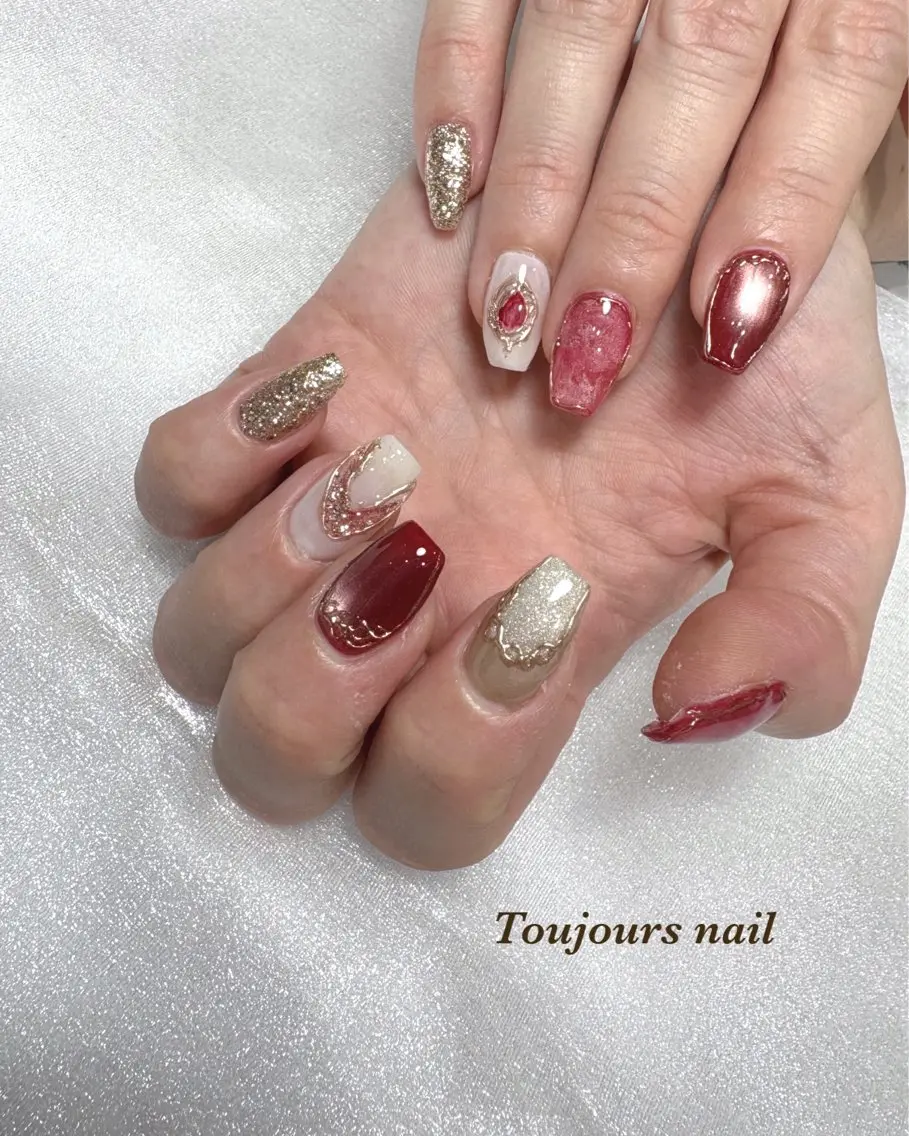 ネイル ハンドネイル Toujours / nanaのネイルデザイン