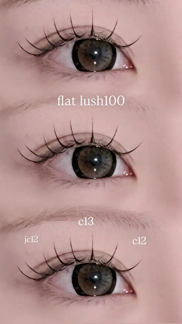マツエク・マツパ フラットラッシュ 🌷EYESTYLE nanase🌷のマツエク・マツパデザイン