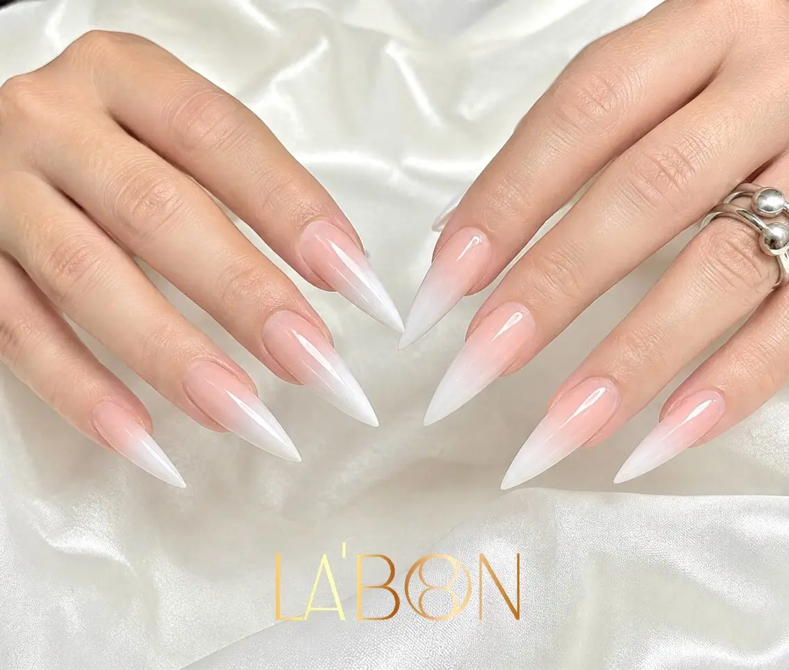 ネイル アートネイル ジェルネイル キラキラネイル 韓国ネイル ロングネイル Labon Nails Artのネイルデザイン