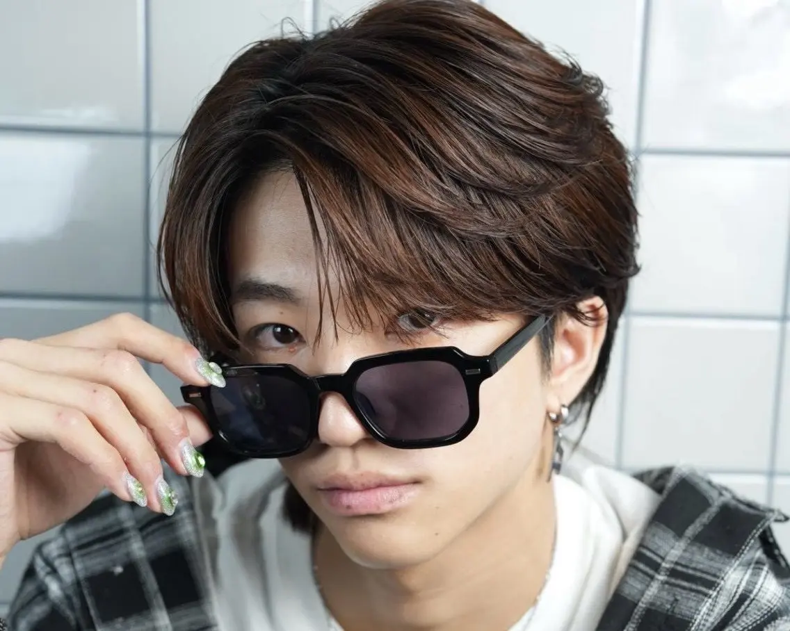 カラー メンズ 牛嶋 勇哉のヘアスタイル