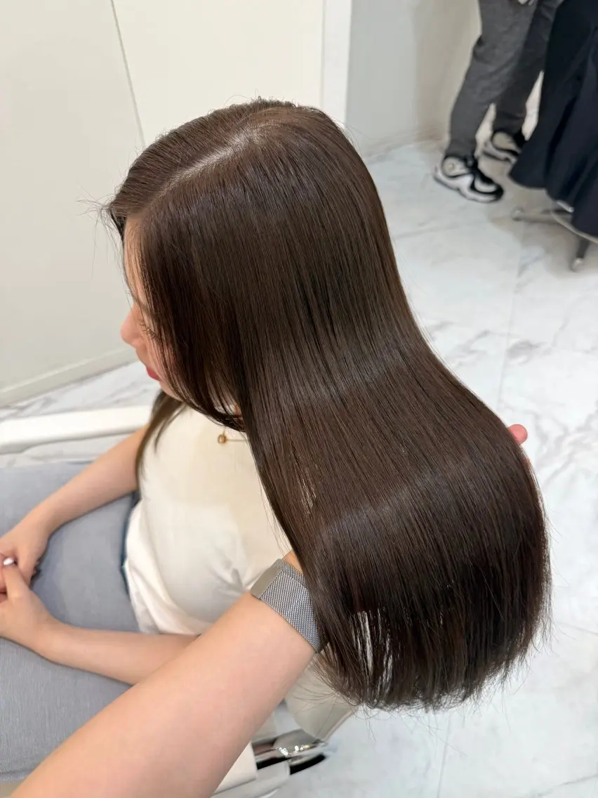 【✨平日限定✨】髪質改善ストレート＋カット＋TR🪄の写真