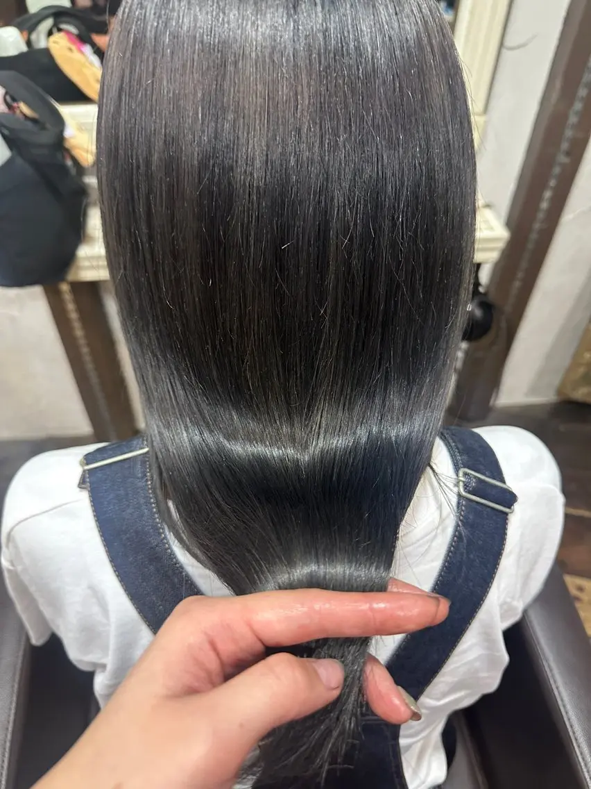 カット+髪質改善トリートメントの写真