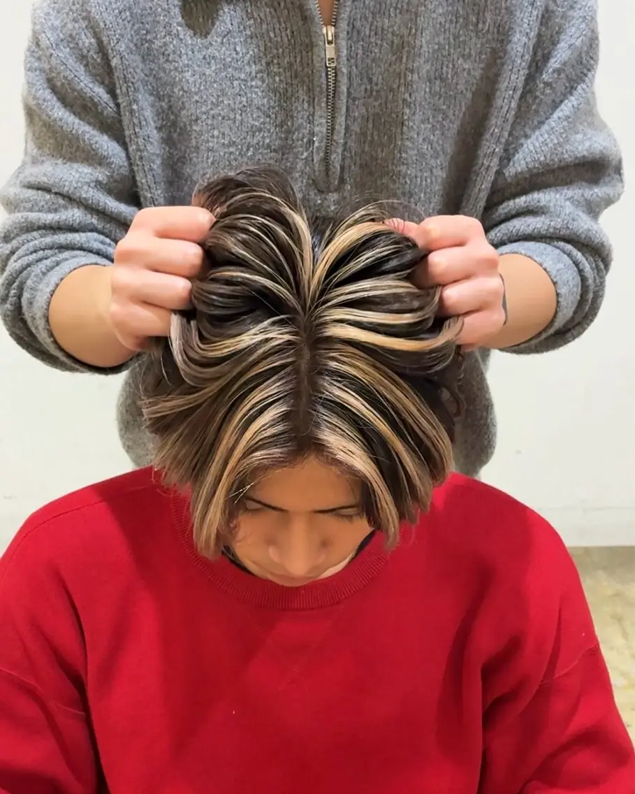 メンズ メンズパーマ特化 三宅陸斗のヘアスタイル
