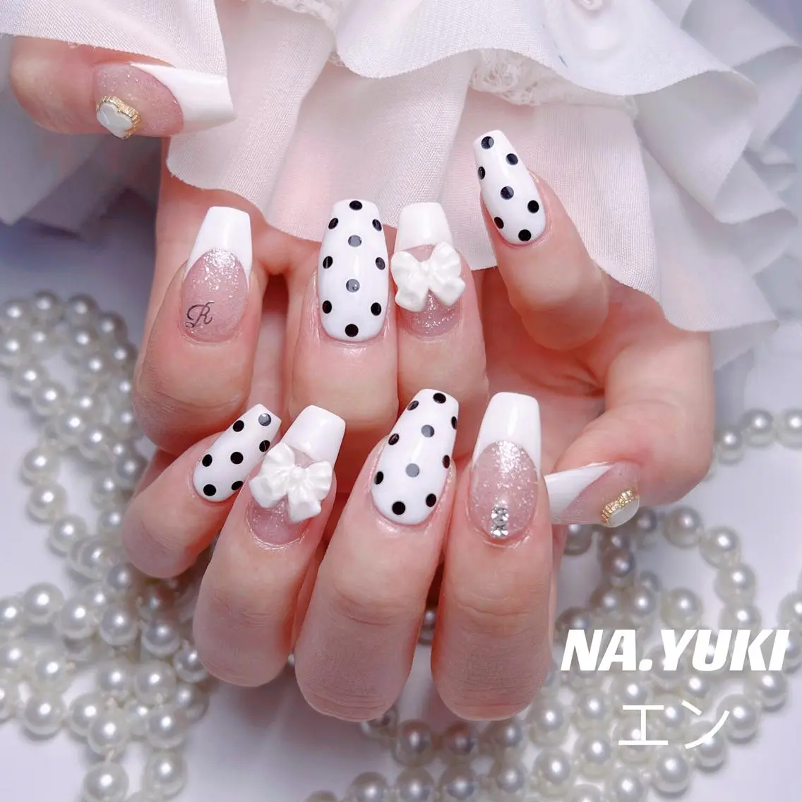 ネイル ハンドネイル 🎀 moo~ 🎀のネイルデザイン