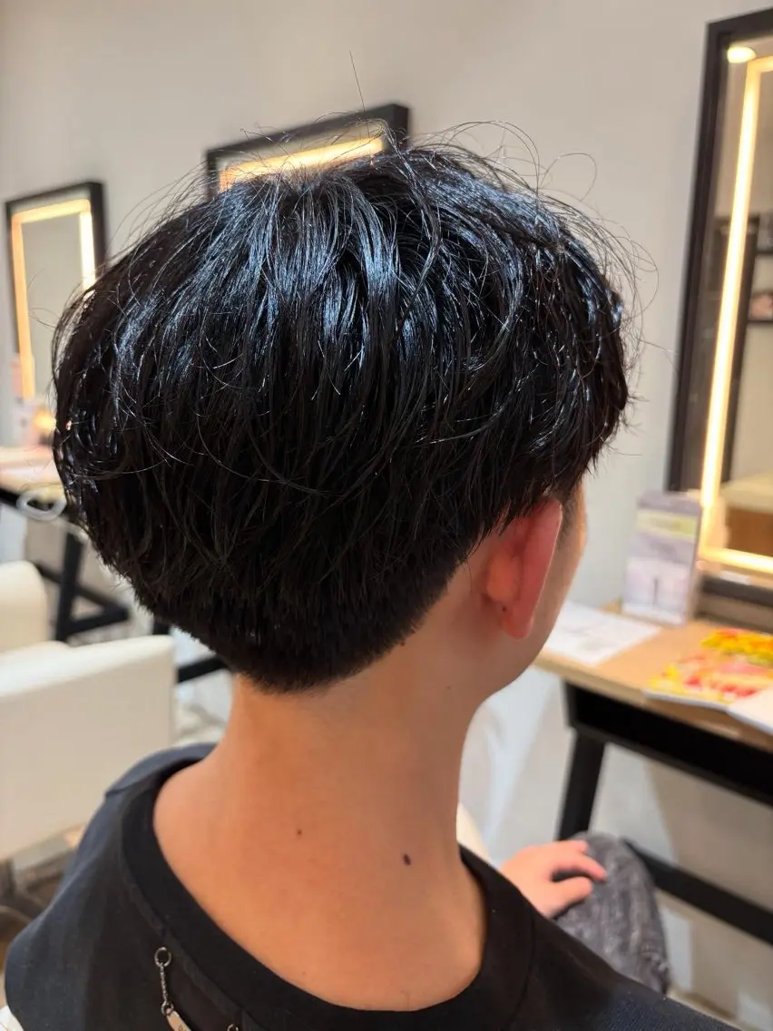 ショート メンズ 梅沢 優羽のヘアスタイル