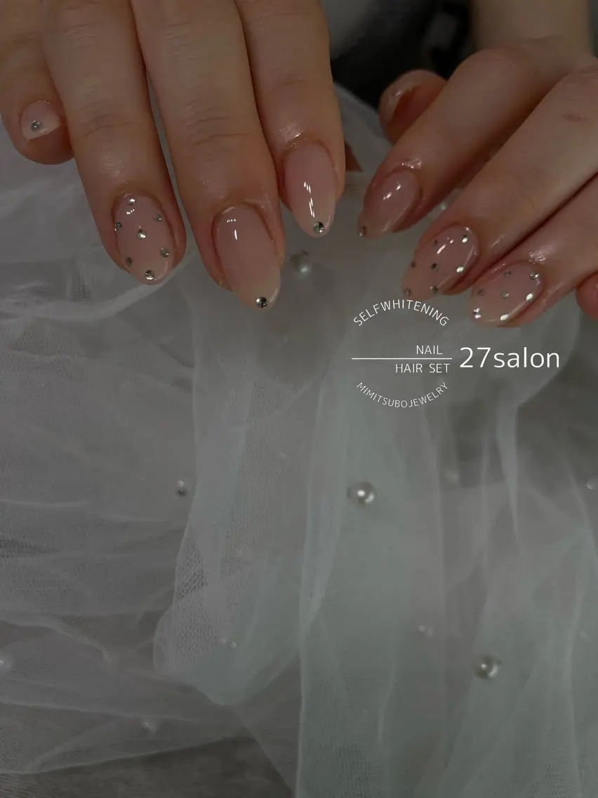 ネイル ドット ハンドネイル 27salon yuinaのネイルデザイン