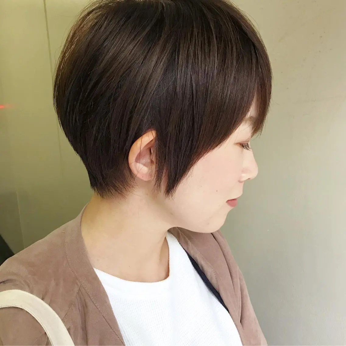 ショート カラー 大人女性ショート専門 tomodaのヘアスタイル