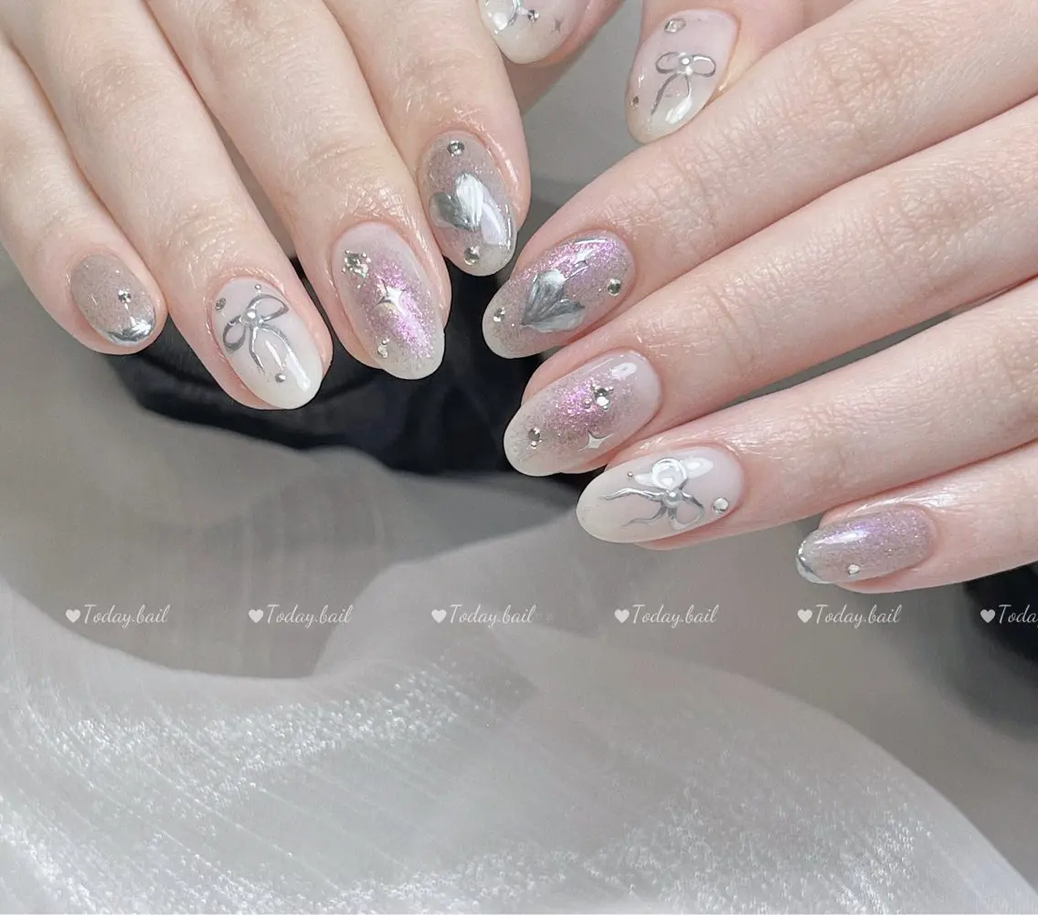 ネイル ハンドネイル 🎀Today nail💅のネイルデザイン