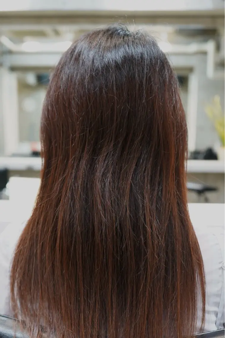 ロング 縮毛矯正 宮崎 恵多のヘアスタイル