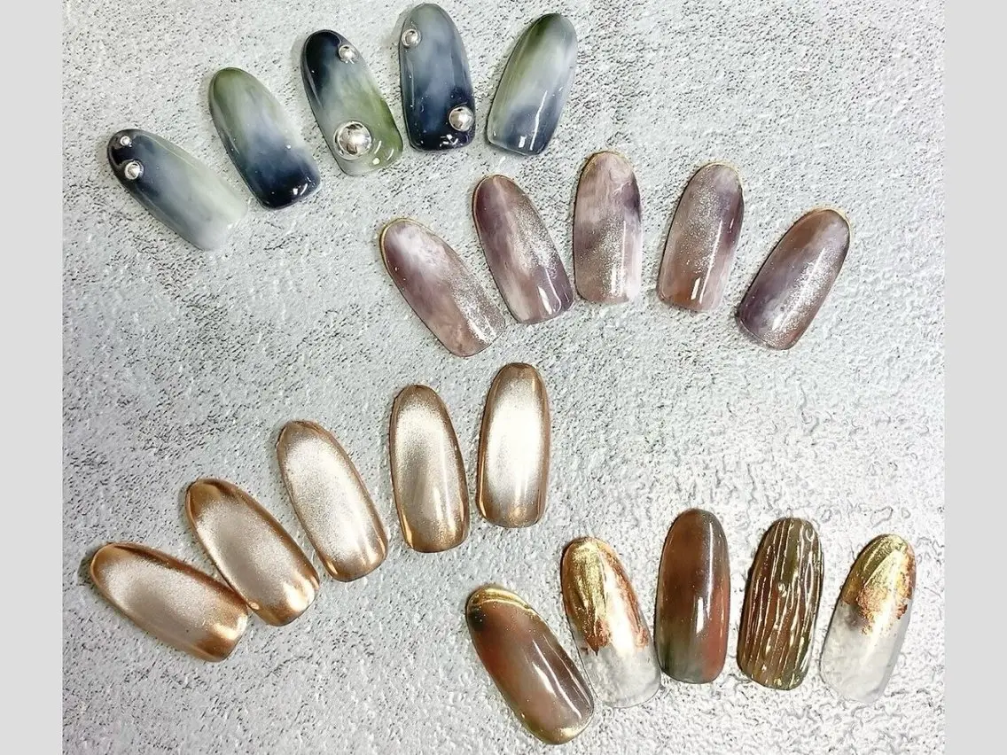 オフ無し　定額ネイルの写真