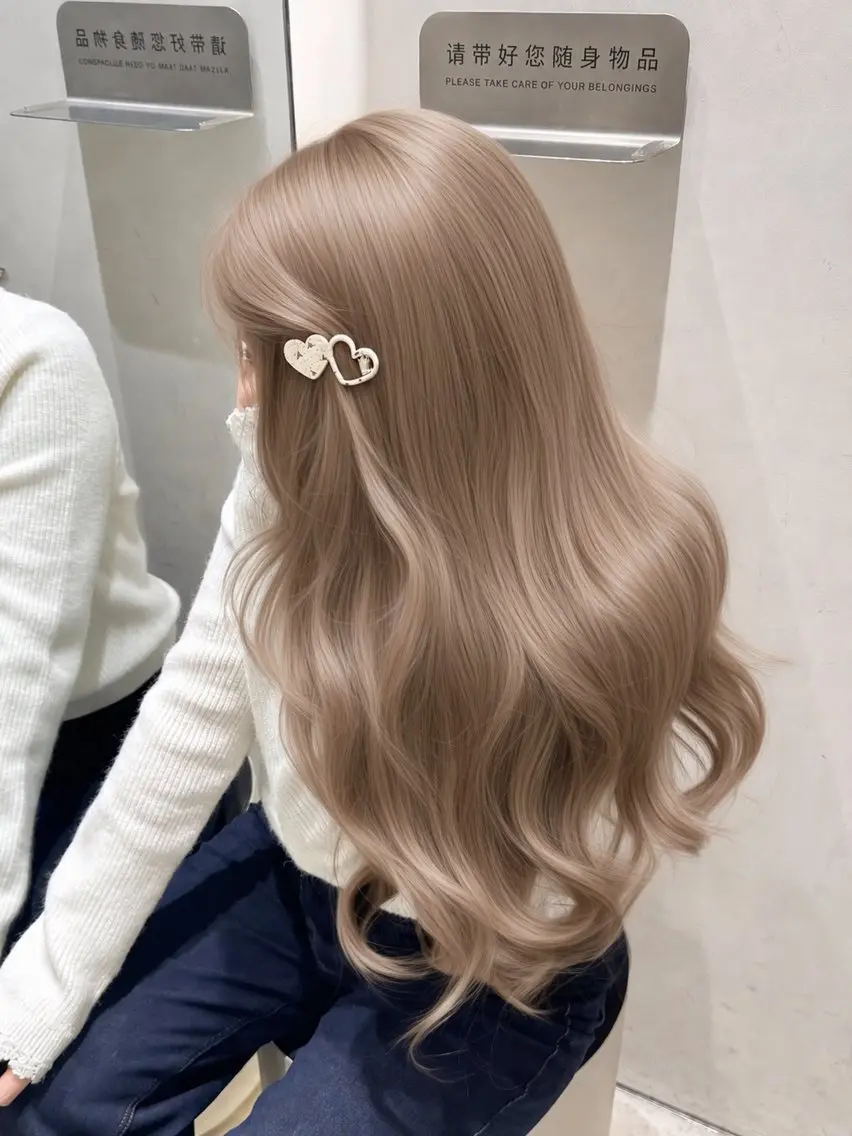 ロング カラー ヘアアレンジ ヘアカラー トリートメント 透明感カラー🎀艶髪 Anju/渋谷🎀のヘアスタイル