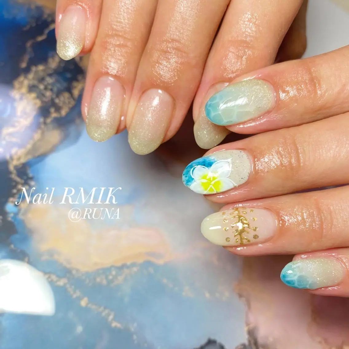 ネイル ハンドネイル nailsalon RMIKのネイルデザイン