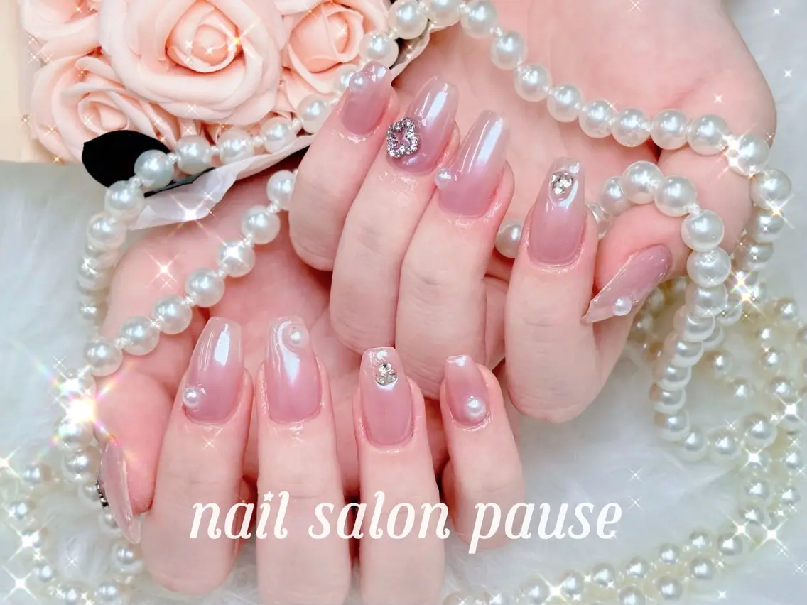 ネイル ハンドネイル ハンドケア nail salon pause✨のネイルデザイン