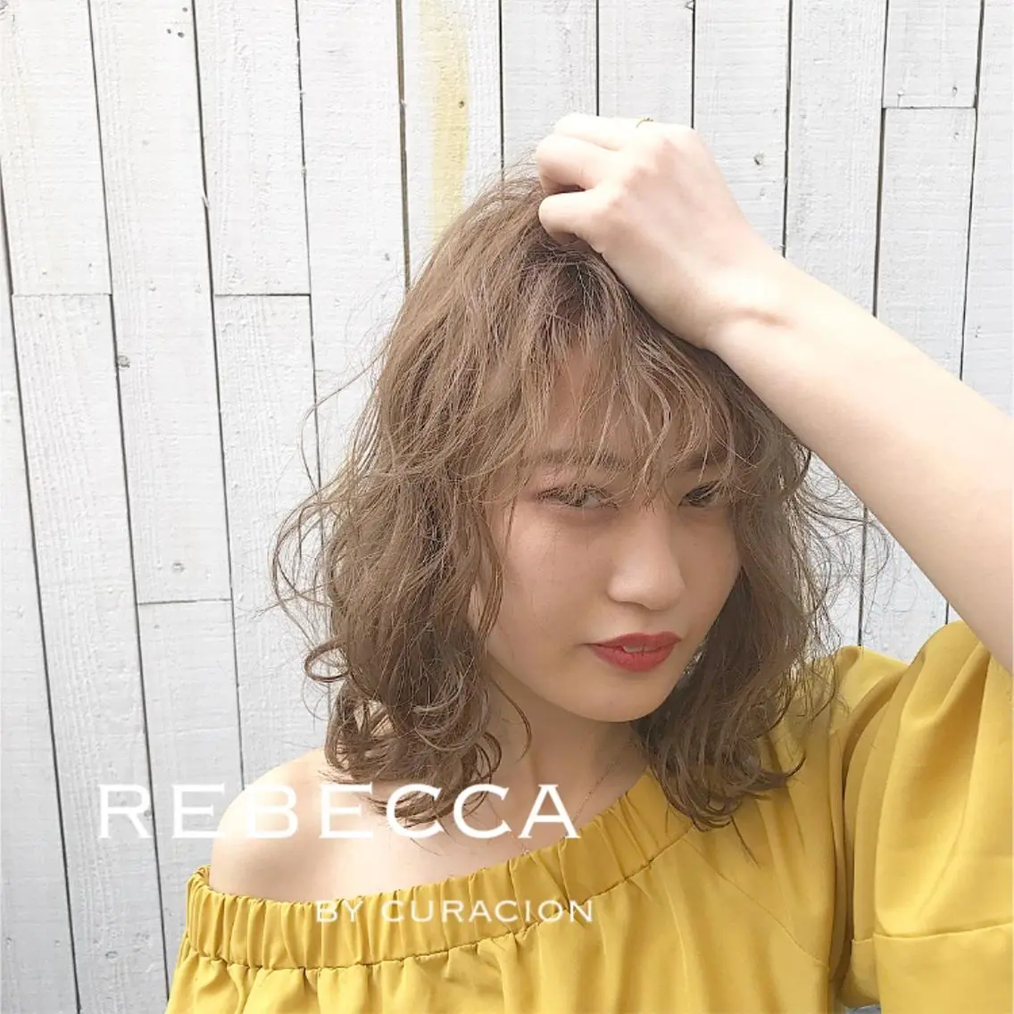 ミディアム カラー ヘアカラー トリートメント レイヤー/顔周り /AKARIのヘアスタイル
