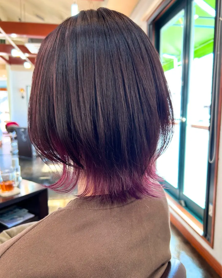 カラー インナーカラー 坂本 瑞季 🤍 髪質改善のヘアスタイル