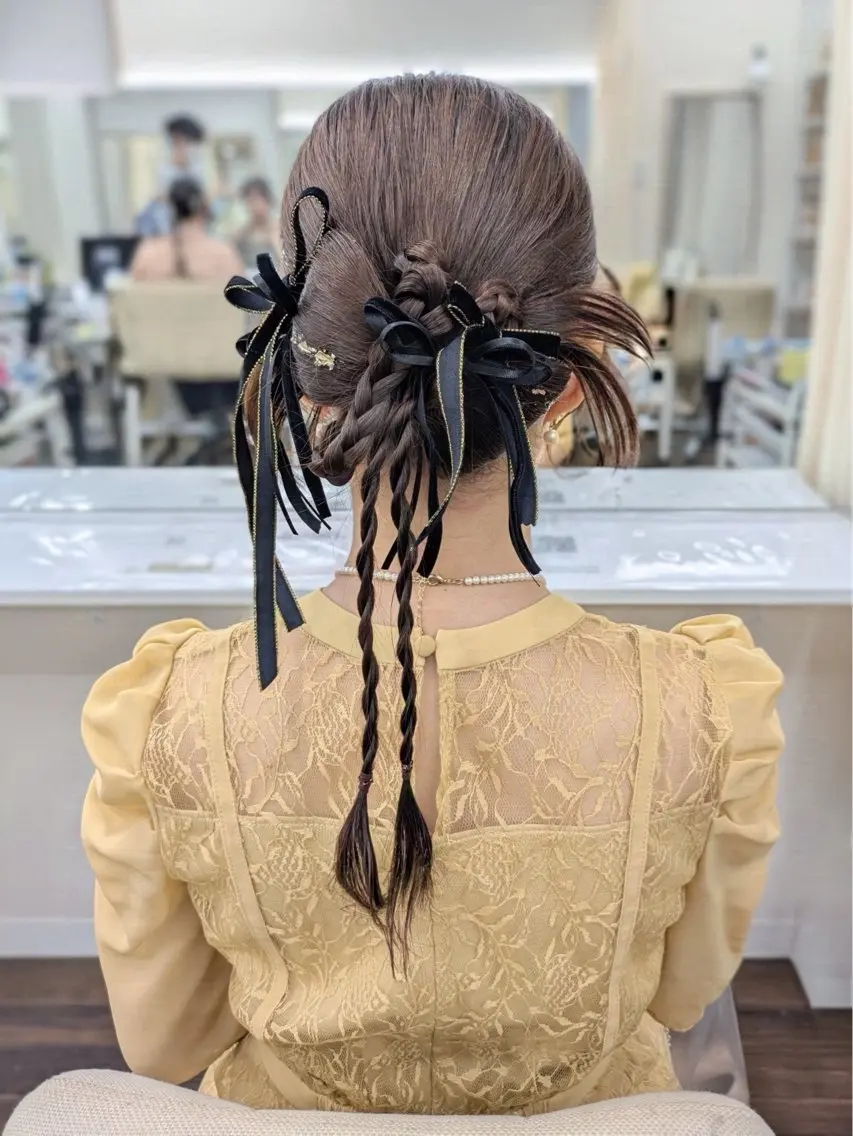 ヘアアレンジ YUMEYAKATA 五条店のヘアスタイル