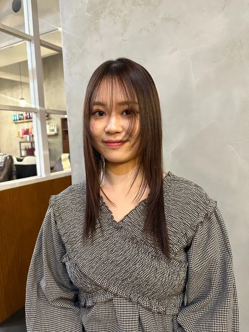 ロング カラー ヘアカラー トリートメント ショートカットパー マ🫧kotoneのヘアスタイル