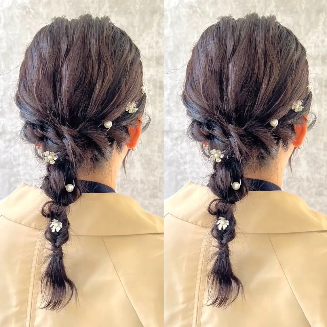 ロング ヘアアレンジ ロング ヘアセット ヘアメ🎀ハイトーン 🩵エクステ🪄しほのヘアスタイル