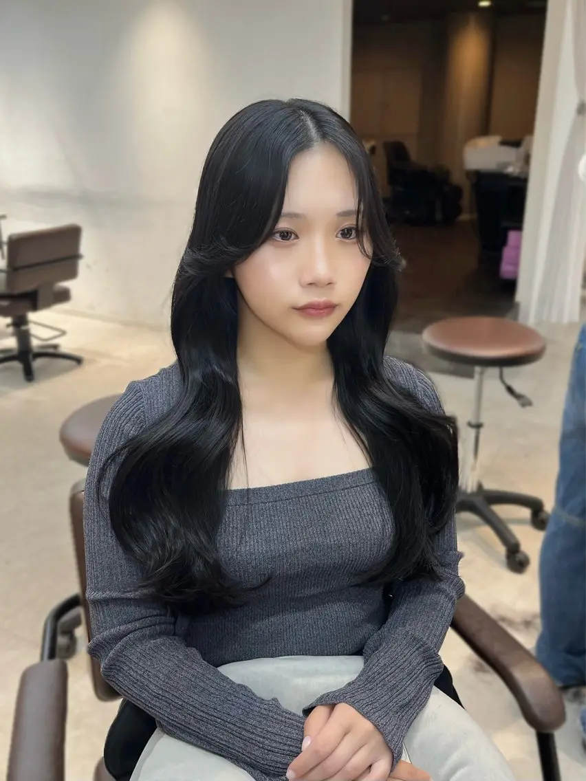 カラー ヘアアレンジ カット ヘアカラー トリートメント 似合わせ顔まわり カット💛森尾真由美のヘアスタイル