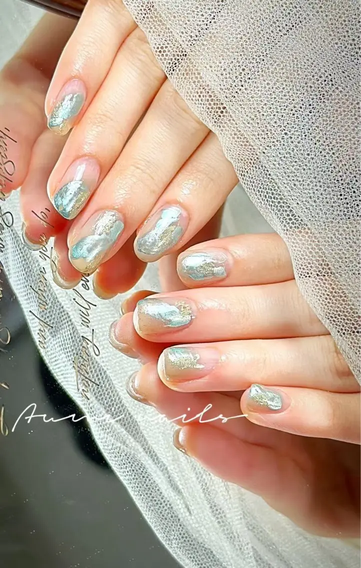 ネイル ハンドネイル YUMI ニュアンスnailsのネイルデザイン