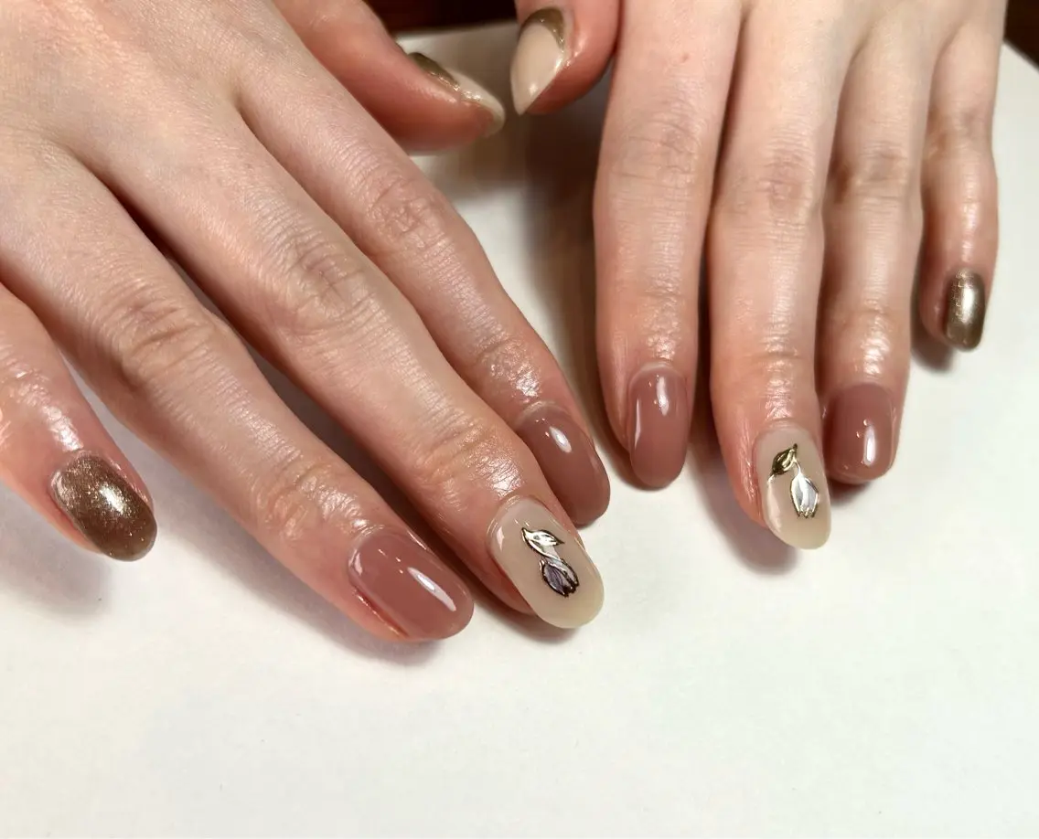 ネイル ハンドネイル le_rire _nailのネイルデザイン