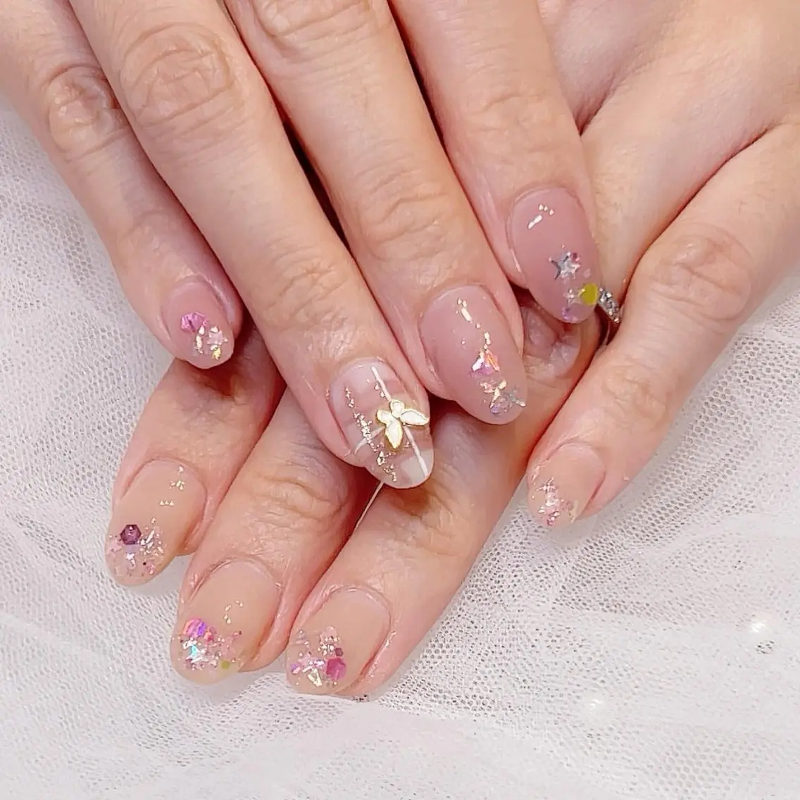 ネイル ハンドネイル nail salon pearのネイルデザイン