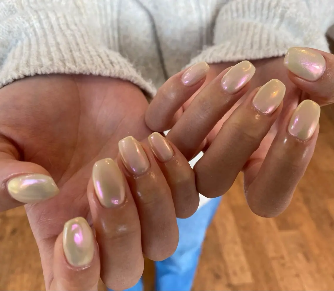 ネイル オーロラネイル ハンドネイル to nailのネイルデザイン
