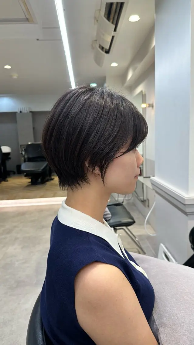 ショート ハンサムショート ショートヘア あいこ/ショートカッ ト無料/銀座🌷のヘアスタイル