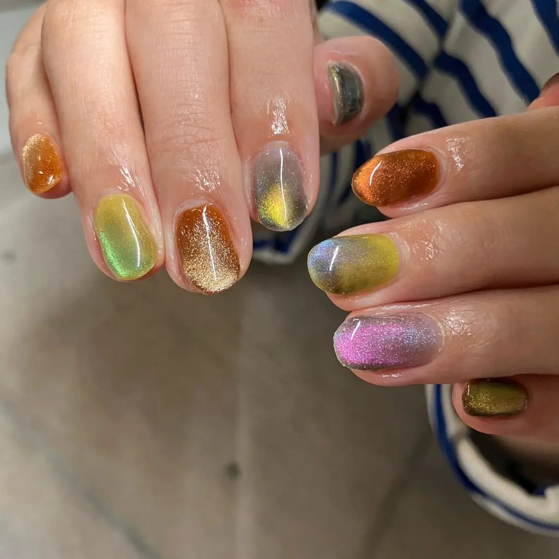 ネイル マグネットネイル nail salon mのネイルデザイン