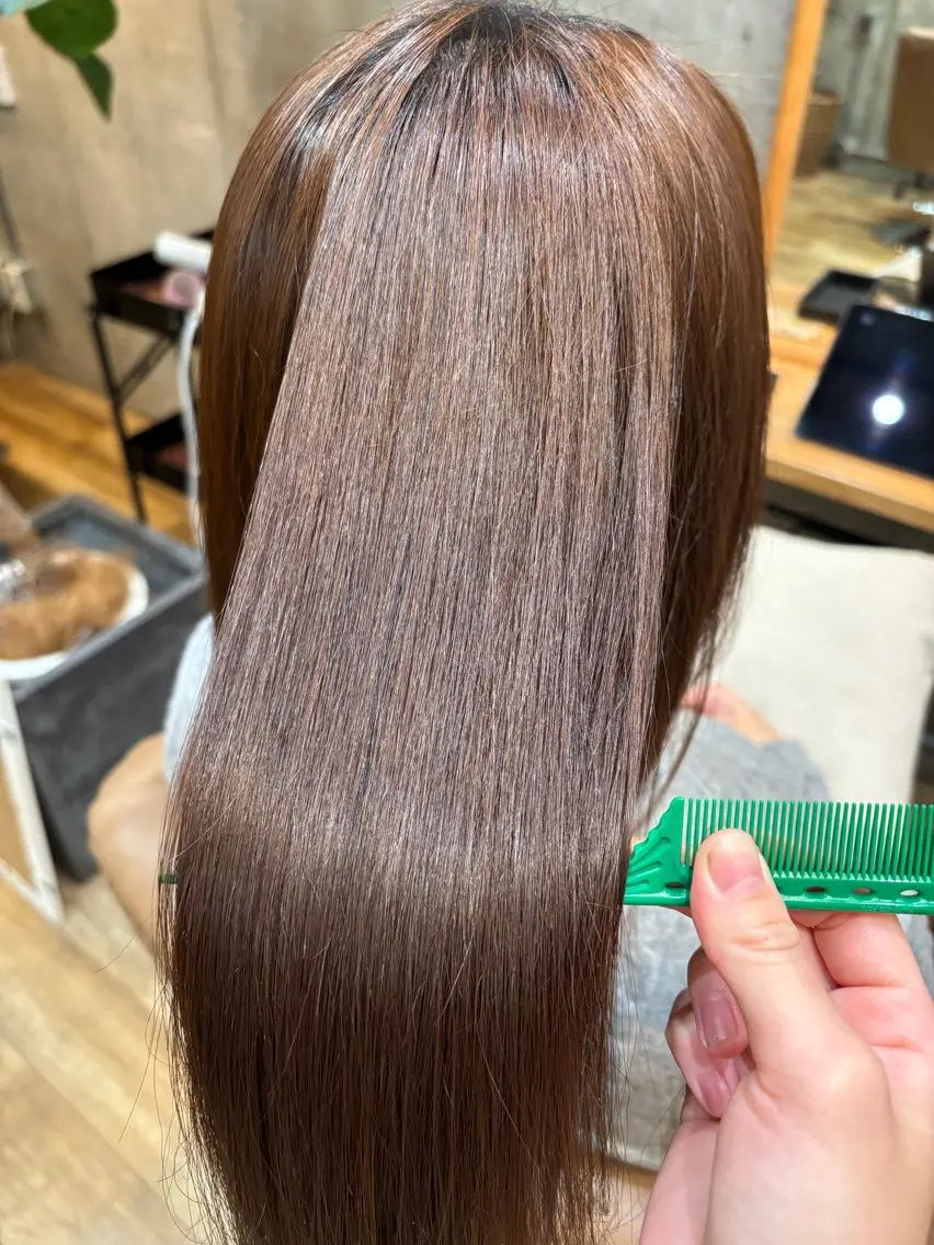 ロング 縮毛矯正 ♡ FUU♡のヘアスタイル