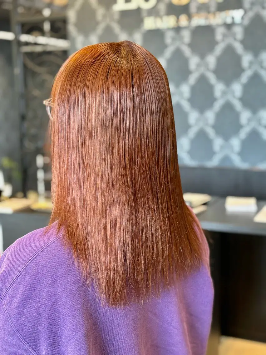 カラー 阿部 脩平のヘアスタイル