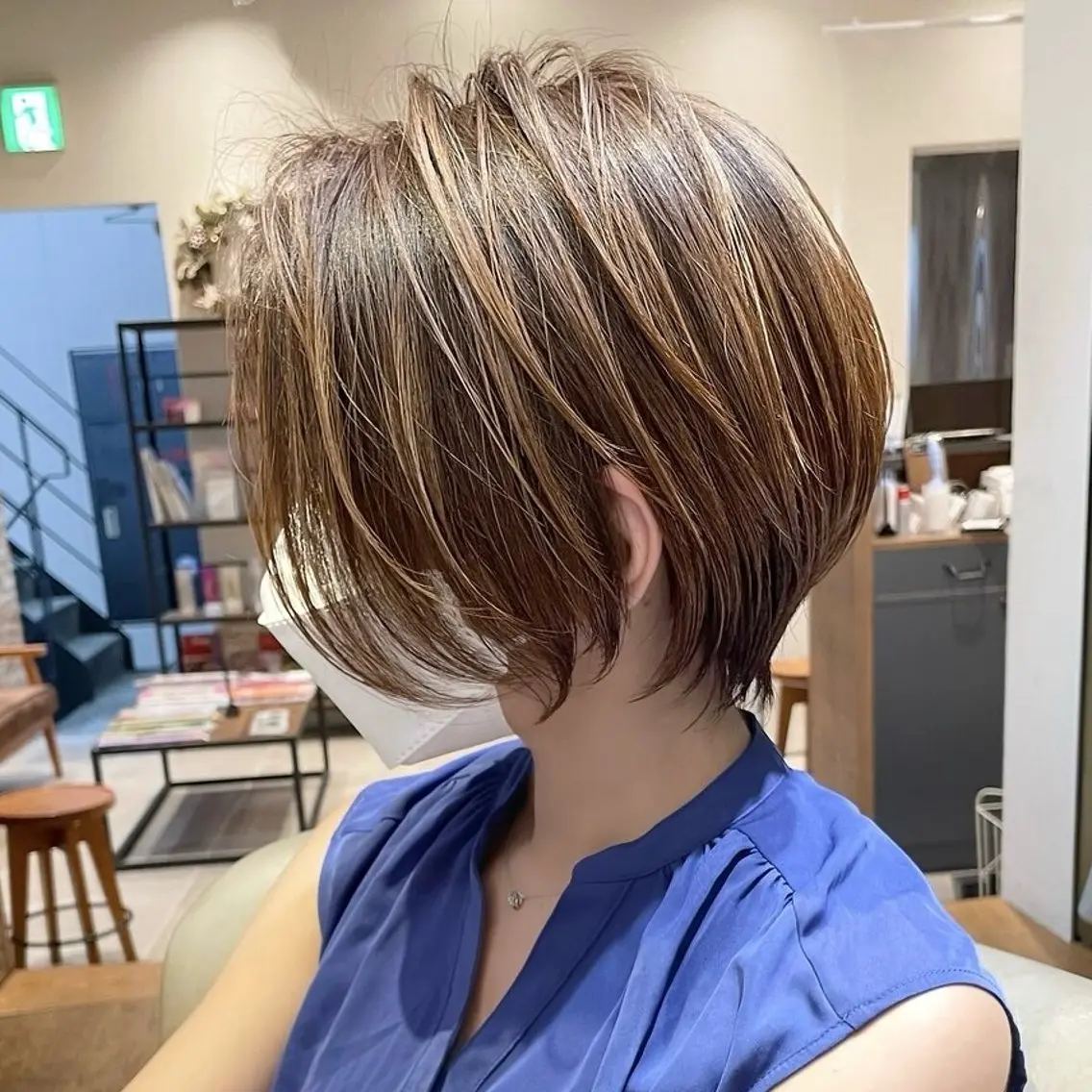 ショート カット トリートメント 朝ラク/大人ショート /銀座/若狭真央のヘアスタイル