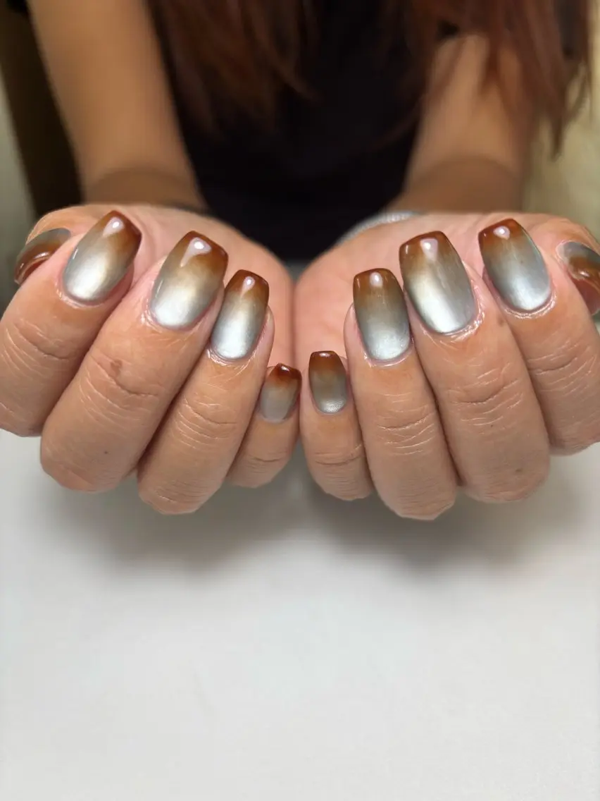 ネイル マグネットネイル ハンドネイル is..nail 🌷sonokoのネイルデザイン