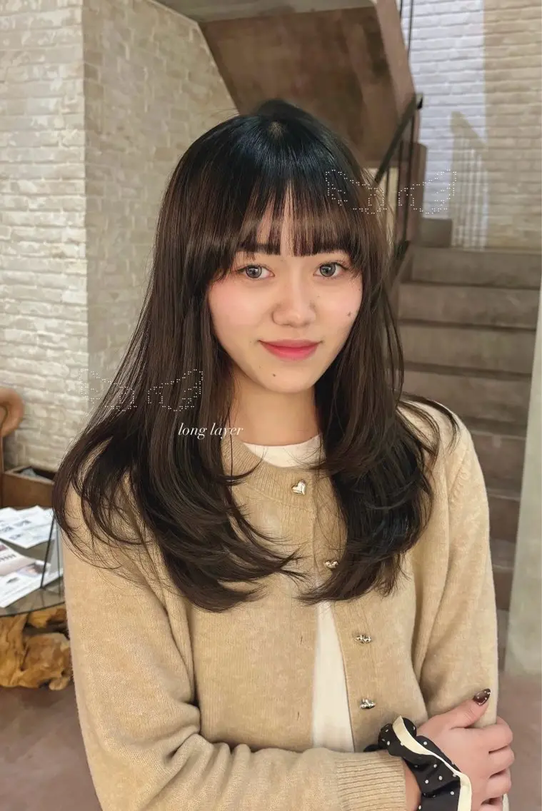 ロング ひ な た⌇ elto 四条烏丸のヘアスタイル