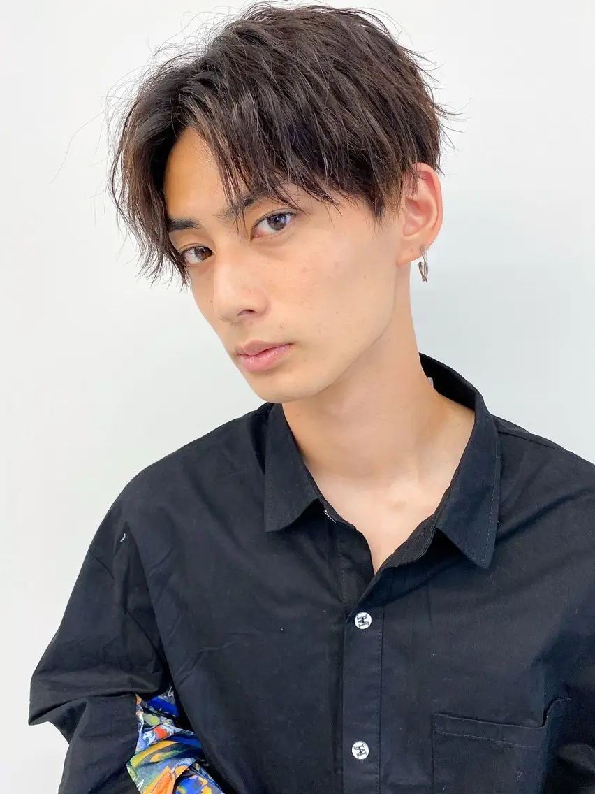 ショート メンズ カット 相馬 一真のヘアスタイル