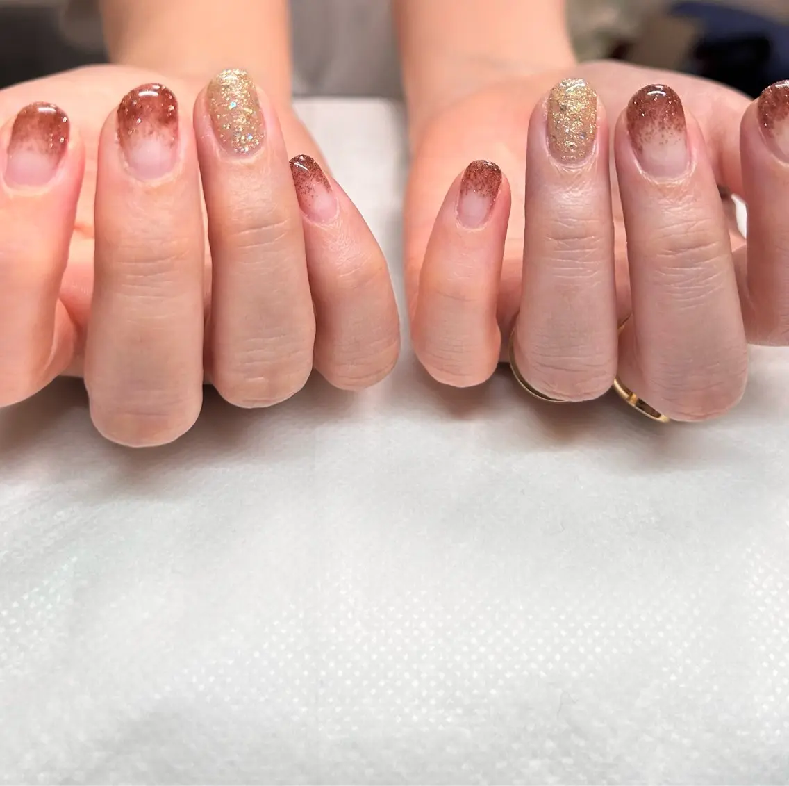 ネイル ラメ(グリッター) Bell Nailのネイルデザイン