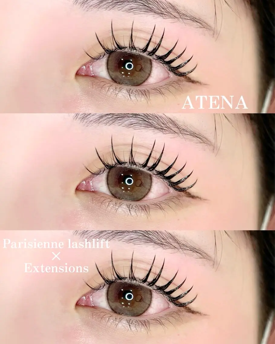 マツエク・マツパ ATENA MINAMIのマツエク・マツパデザイン
