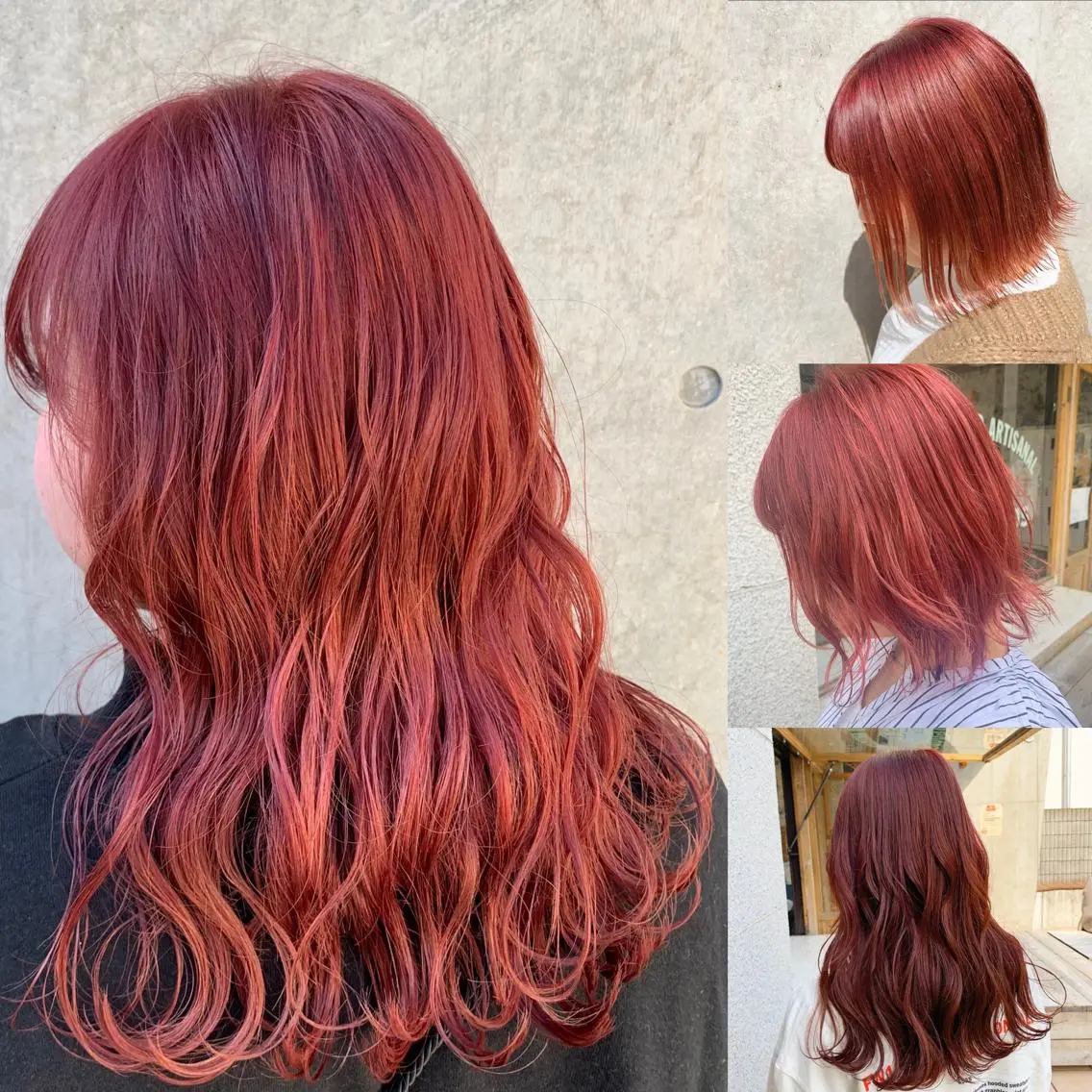 セミロング 🪞上品で可愛い韓国 ヘア🪞Rikutoのヘアスタイル