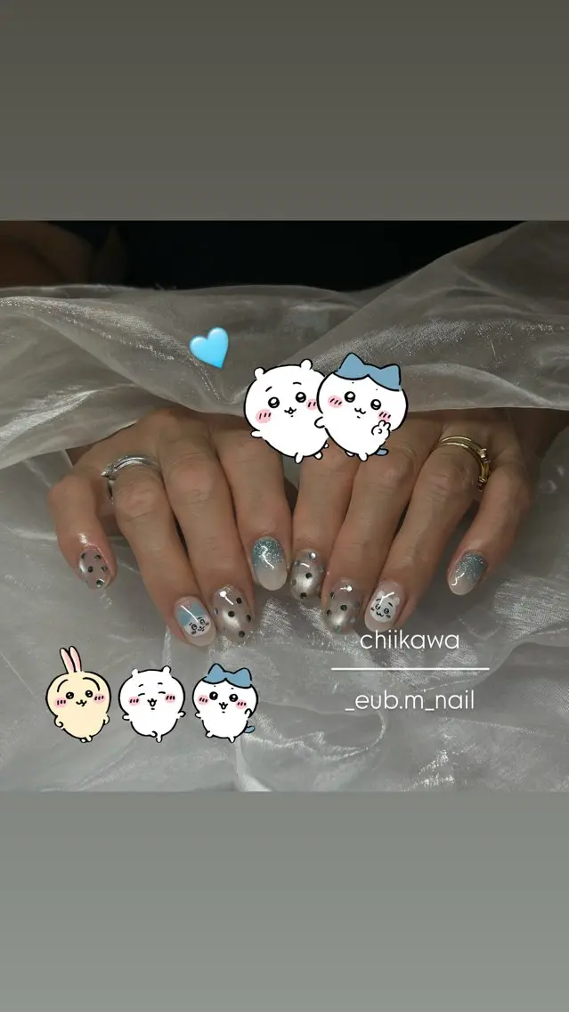 ネイル ハンドネイル 深夜ネイルサロン eub.m_nailのネイルデザイン