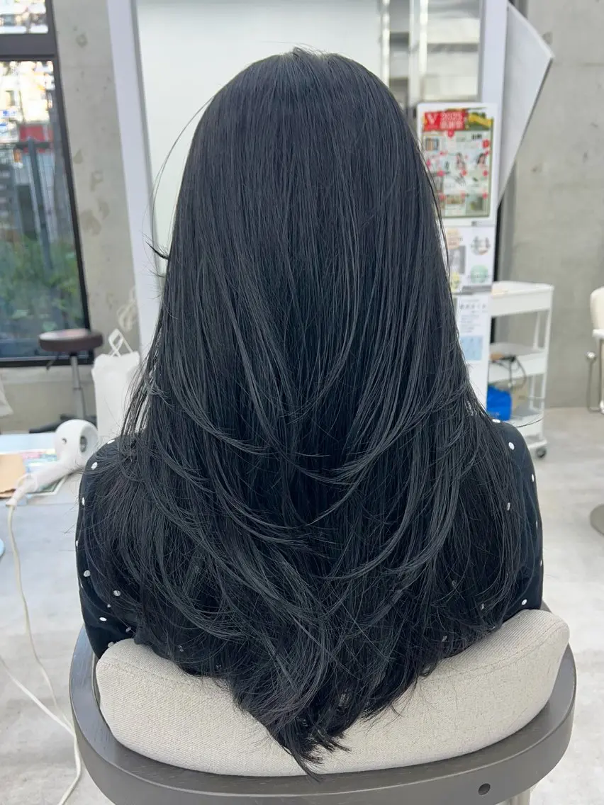 セミロング 似合わせレイヤー カット/naruのヘアスタイル