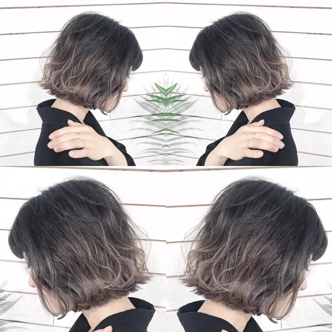 ショート カラー 縮毛矯正 髪質改善寺坂雄飛💐のヘアスタイル